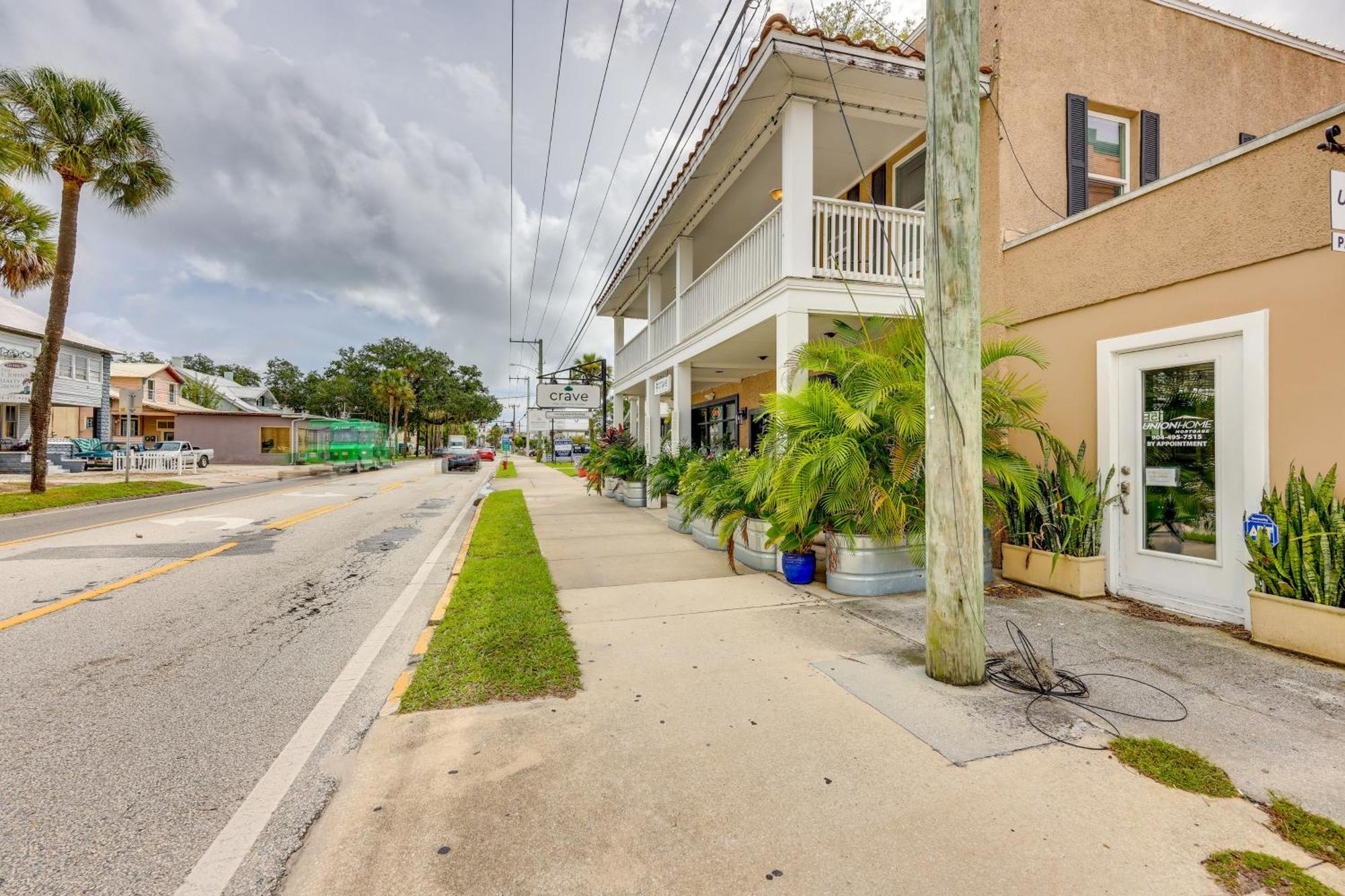 Upscale Apartment In Downtown St Augustine! Сент-Огастин Экстерьер фото